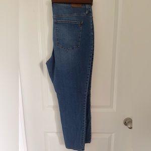 Tall. Madewell curvy skinny high rise jeans